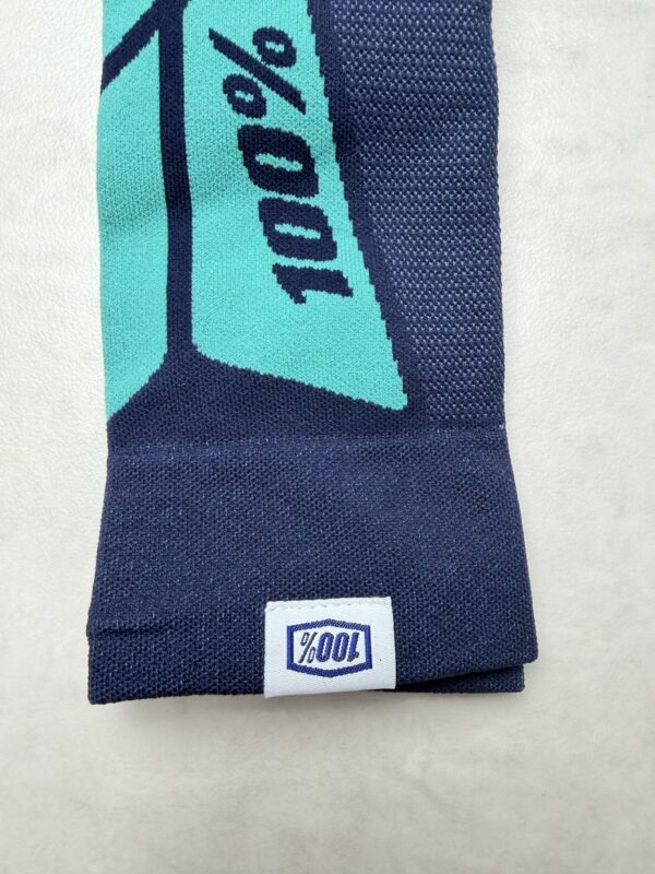 100% MX Performance Sock Hi Side Moto Navy/Grey L/XL