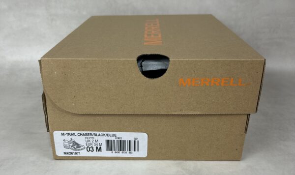 Merrell M-Trail Chaser Chaussures Enfant Garçon Noir Bleu T34