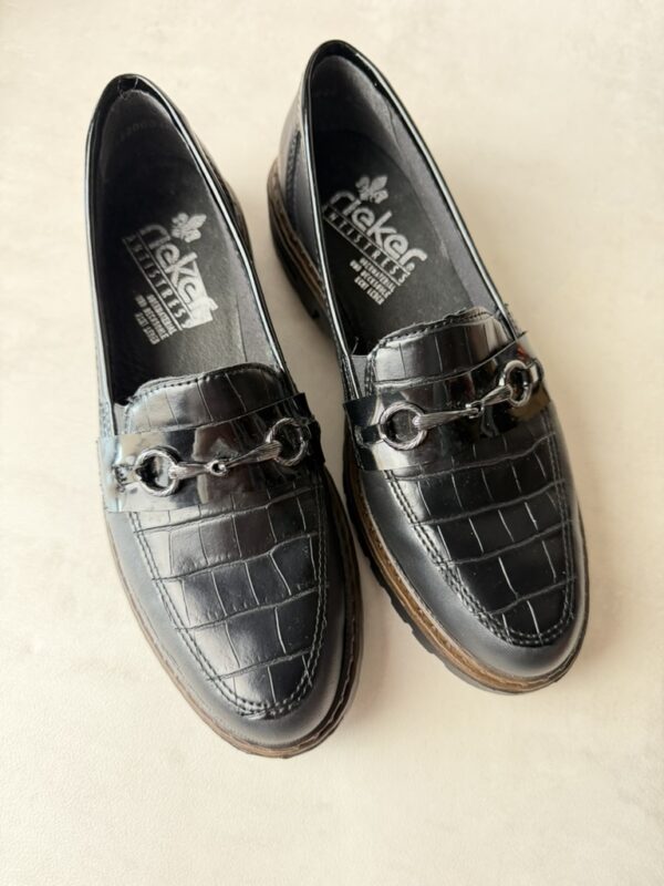 Rieker Antistress mocassins noir semelle