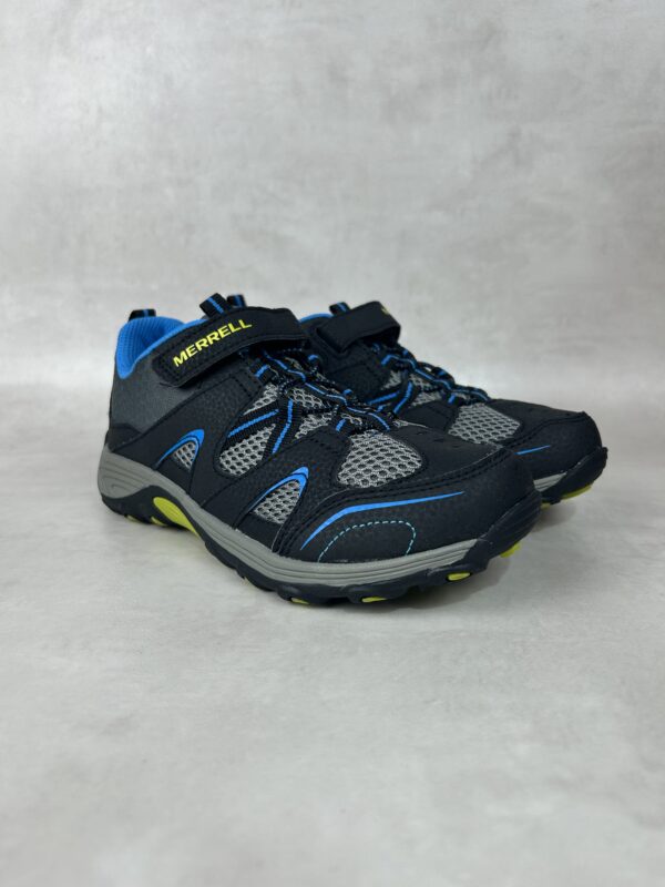 Merrell M-Trail Chaser Chaussures Enfant Garçon Noir Bleu T34