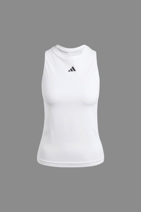 Débardeur Tennis Adidas Y-Tank Pro – Femme – Blanc – Taille L (neuf)
