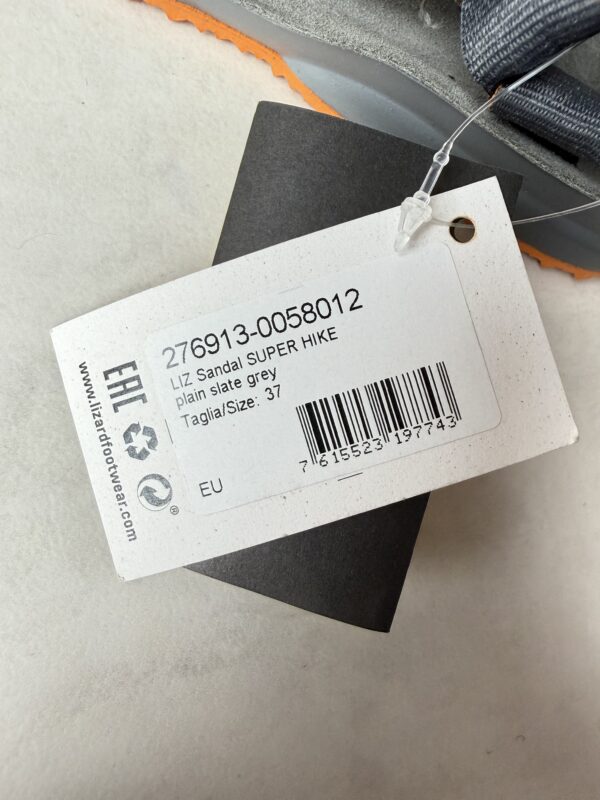 Lizard Super Hike Sandal slate grey Vibram EU37 NEUF