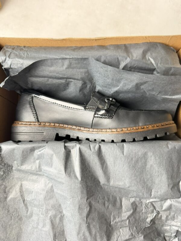 Rieker Antistress mocassins noir vue dessus