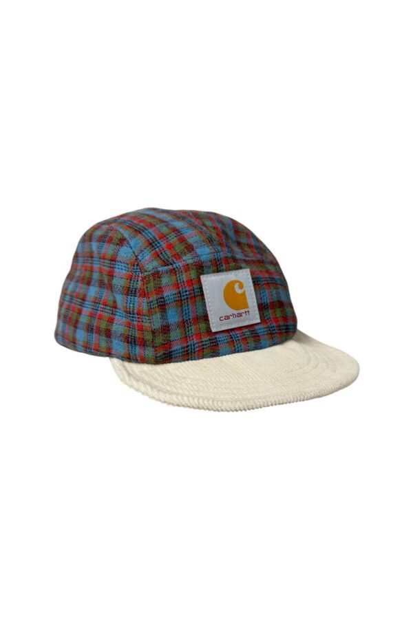 Casquette Carhartt WIP Madison Logo Cap – À carreaux tartan – Taille unique (neuf avec étiquette)