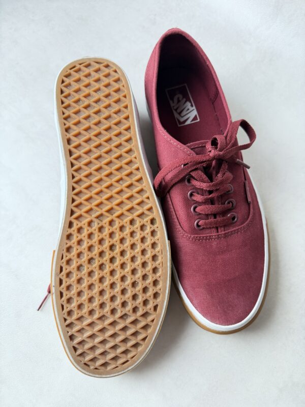 Vans Authentic bordeaux toile taille 44,5