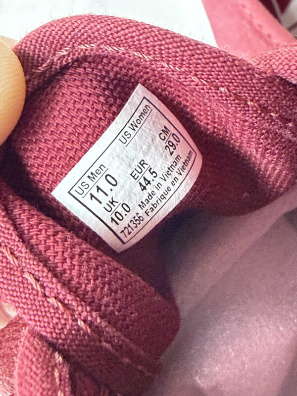 Vans Authentic bordeaux toile taille 44,5