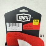 100% TORQUE MX Comfort Sock Rouge/Bleu S/M - Neuf