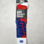 100% TORQUE MX Comfort Sock Rouge/Bleu S/M - Neuf