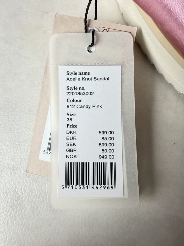 Sandales Adelle Knot Candy Pink BECK SÖNDERGAARD taille 39