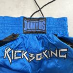 Domyos Short Kickboxing bleu noir 100% polyester taille M