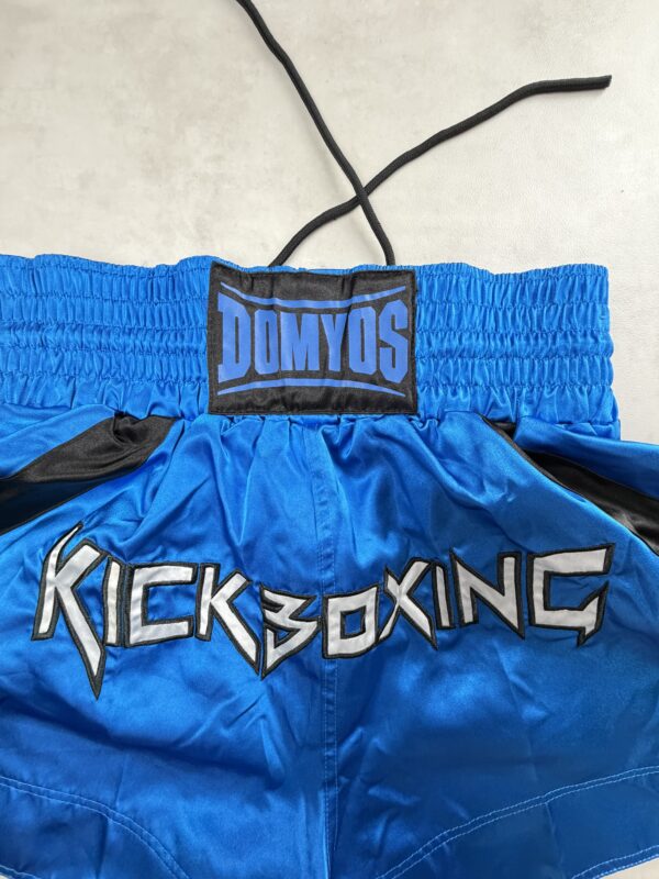 Domyos Short Kickboxing bleu noir 100% polyester taille M