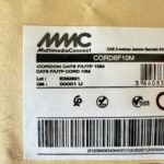 MMC MultimediaConnect Câble réseau Cat6 F/UTP 10m gris