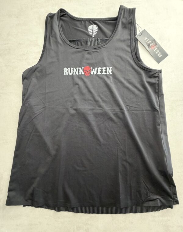 Runnoween Fox Woman Tank Top Débardeur Running Noir Taille S