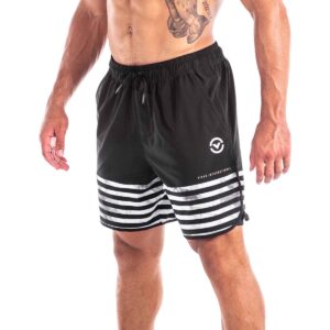 Virus International Short Evo 2 AirFlex noir rayé S