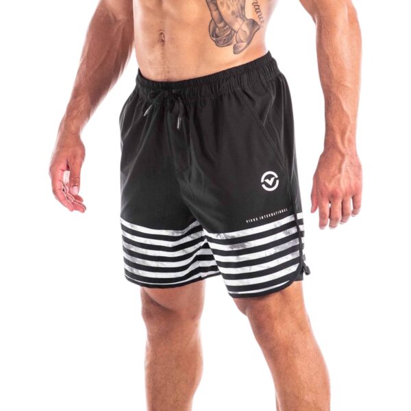 Virus International Short Evo 2 AirFlex noir rayé S