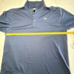 Lacoste Sport Polo manches courtes navy 100% polyester T7