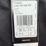 Adidas Own The Run Tight 3/4 Running Noir XS Neuf