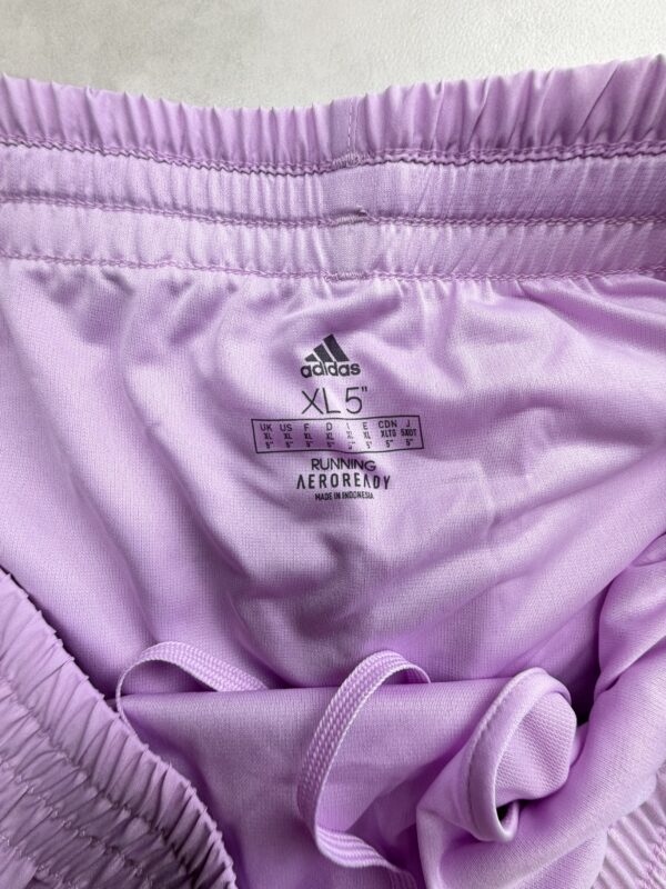 Adidas Short Running Femme Lilas Recyclé XL