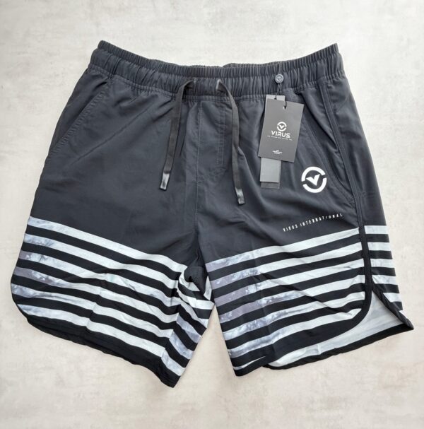 Virus International Short Evo 2 AirFlex noir rayé S
