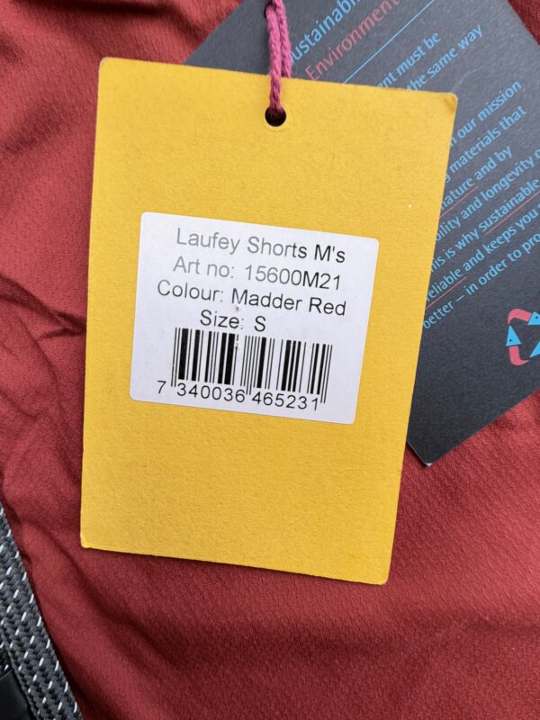 Klättermusen Laufey Short running polyamide Madder Red S