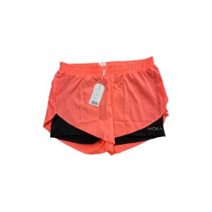 Moraj short running 2-en-1 corail perforé XL neuf