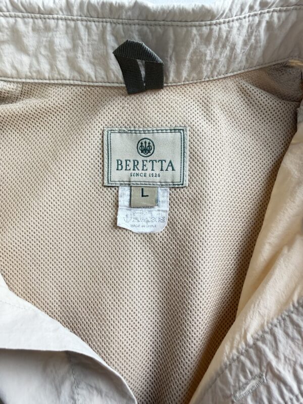 Beretta chemise chasse Field beige manches longues L