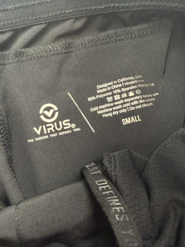 VIRUS Short Origin 3 Performance Noir Neuf S