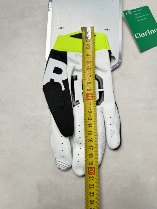 100% iTrack Racr Gloves Noir/Jaune Taille M - Gants Moto
