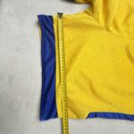 Short Adidas jaune bleu marine style vintage sport homme M