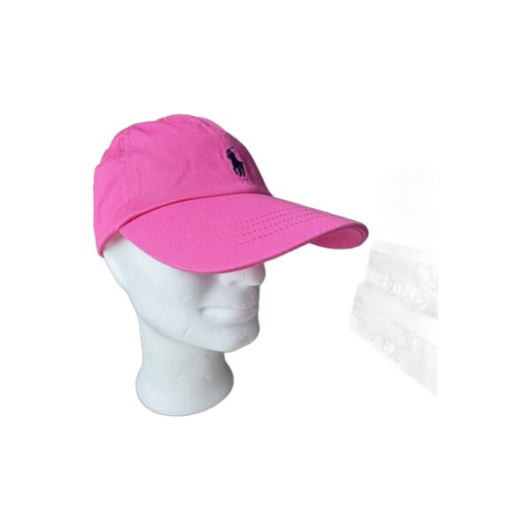 Polo Ralph Lauren casquette baseball rose vif coton