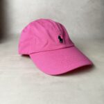 Polo Ralph Lauren casquette baseball rose vif coton