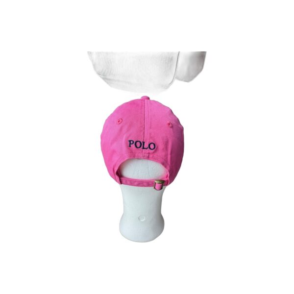Polo Ralph Lauren casquette baseball rose vif coton