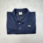 Lacoste Sport Polo manches courtes navy 100% polyester T7