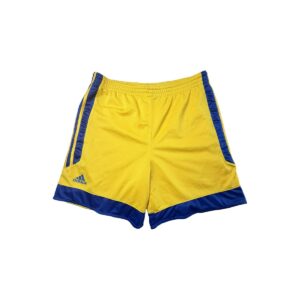 Short Adidas jaune bleu marine style vintage sport homme M