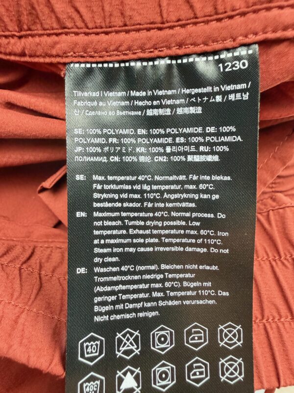 Klättermusen Laufey Short running polyamide Madder Red S