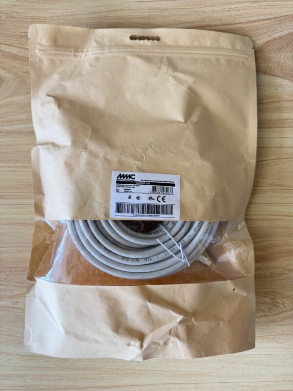MMC MultimediaConnect Câble réseau Cat6 F/UTP 10m gris