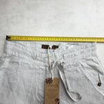 La Naturelle short lin 100% femme argile ceinture S