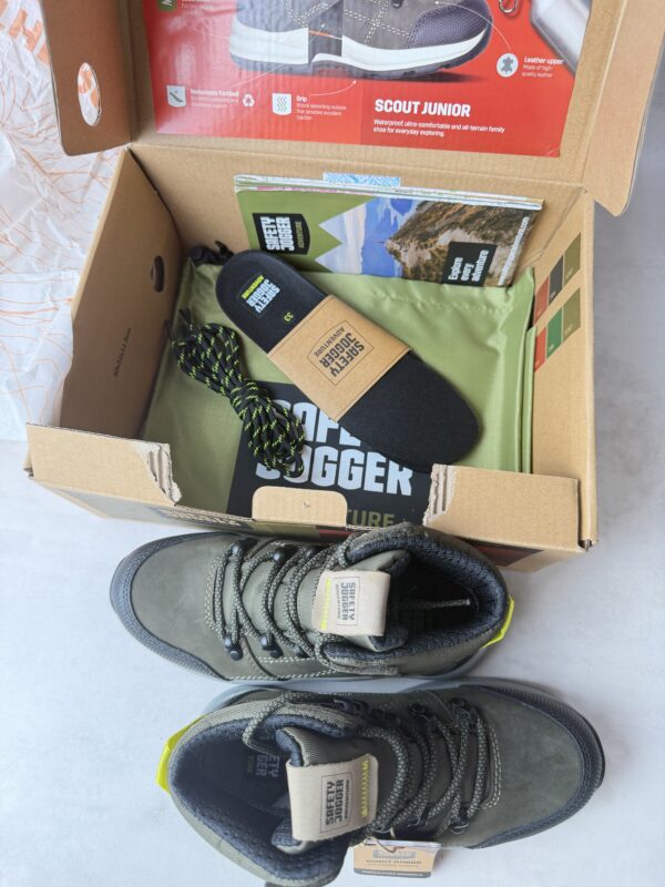 Chaussures randonnée SCOUTJR Khaki EU33 enfant imperméable