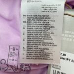 Adidas Short Running Femme Lilas Recyclé XL