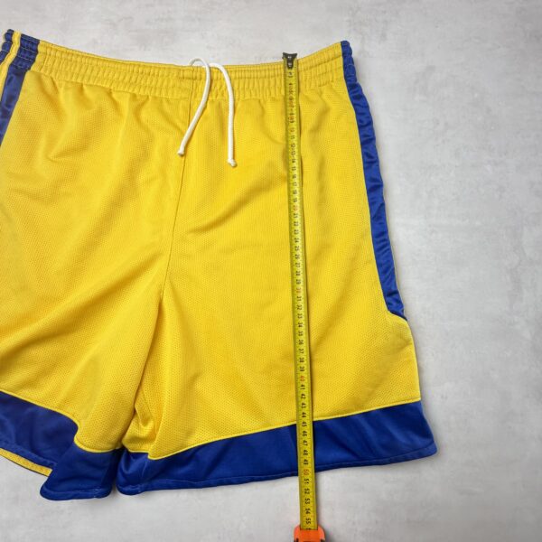 Short Adidas jaune bleu marine style vintage sport homme M