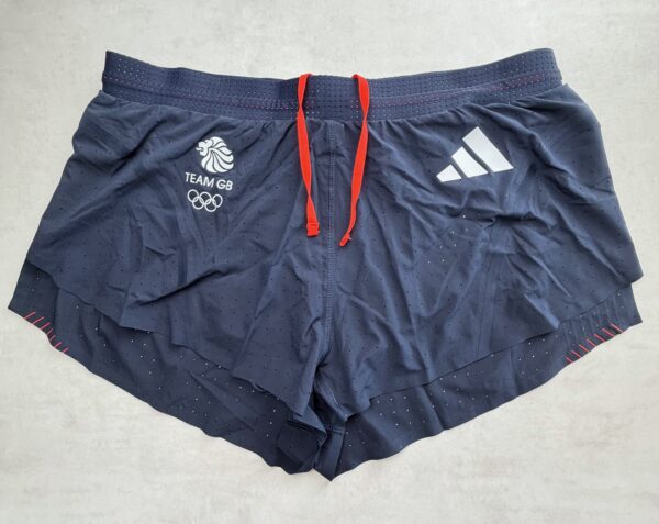 Adidas Adizero Short Running Team GB Olympique Marine L