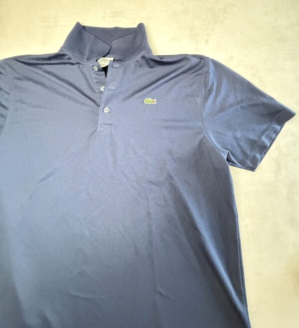 Lacoste Sport Polo manches courtes navy 100% polyester T7