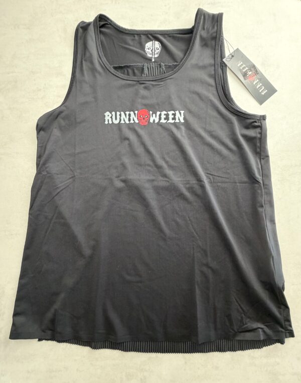 Runnoween Fox Woman Tank Top Débardeur Running Noir Taille S