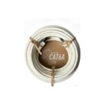 Gigamedia Câble RJ45 CAT6A S/FTP LSZH 10m blanc patchcord