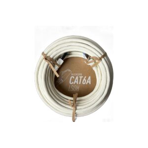 Gigamedia Câble RJ45 CAT6A S/FTP LSZH 10m blanc patchcord