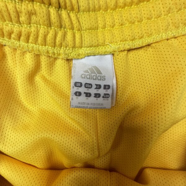 Short Adidas jaune bleu marine style vintage sport homme M