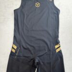 Virus Elevate V2 Singlet combinaison powerlifting noir/or M