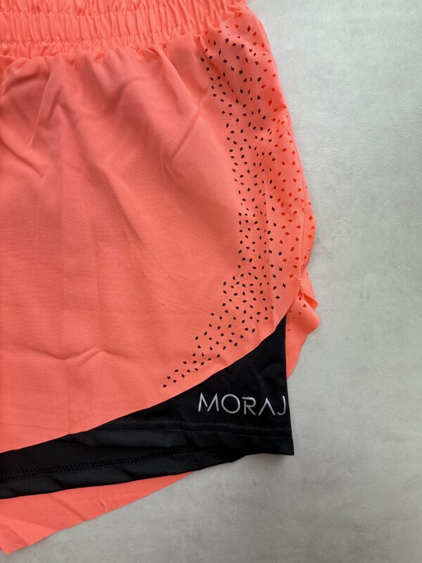 Moraj short running 2-en-1 corail perforé XL neuf