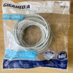 Gigamedia Patch Cord Cat6 S/FTP PVC gris 20m