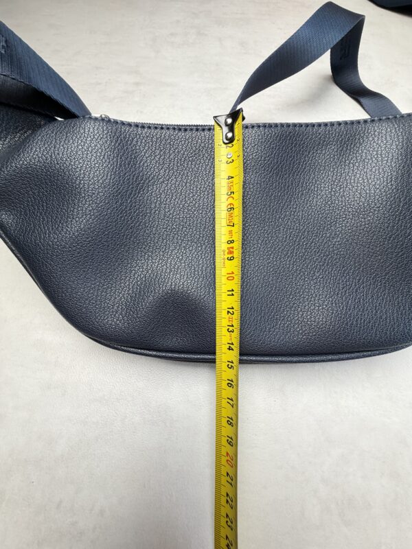 Lancaster Paris banane bleue marine PVC cuir vachette 517-85